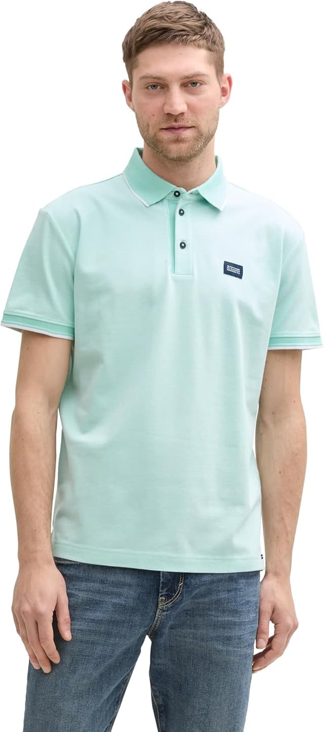 Detalle de TOM TAILOR 1045704 Polo da uomo a maniche corte