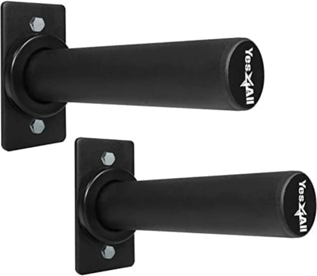 Thumbnail 6 de Yes4All Supporto a parete per dischi pesi olimpici (singolo e doppio) con protezione in gomma