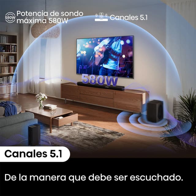 Thumbnail 4 de Hisense AX-5100Q Barra de sonido 580 W, Dolby Atmos