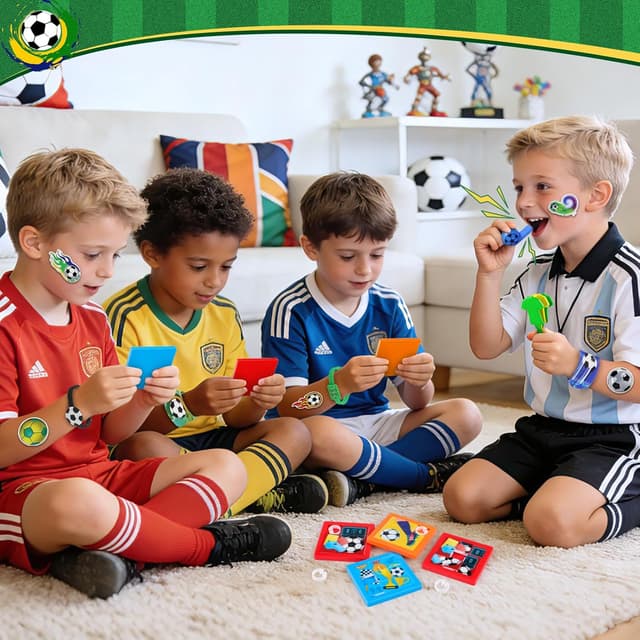 Thumbnail 4 de nicknack 102PCS Piñata fútbol cumpleaños