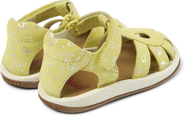 Detalle 2 de Camper Women’s Bicho K800363 Fisherman leather shoes in yellow