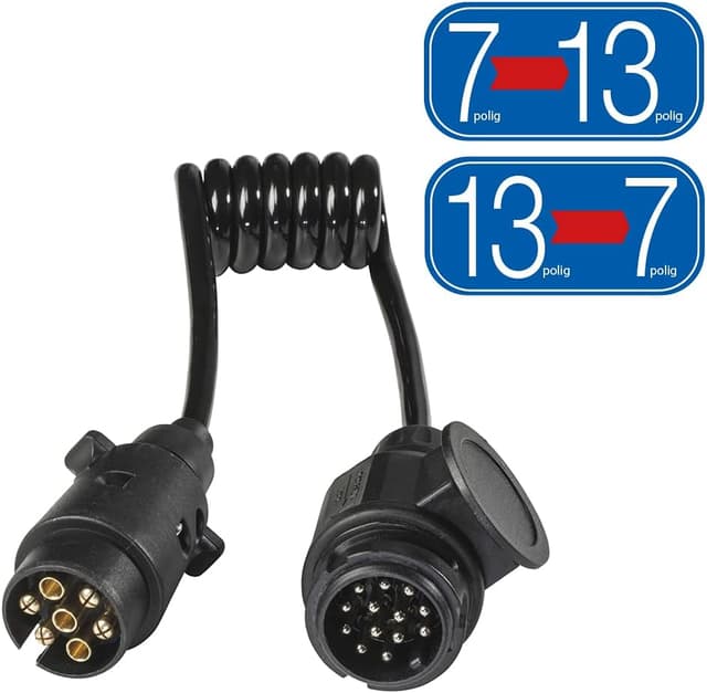 Detalle 2 de as – Schwabe Câble adaptateur 12 V 1 m 7 broches sur 13