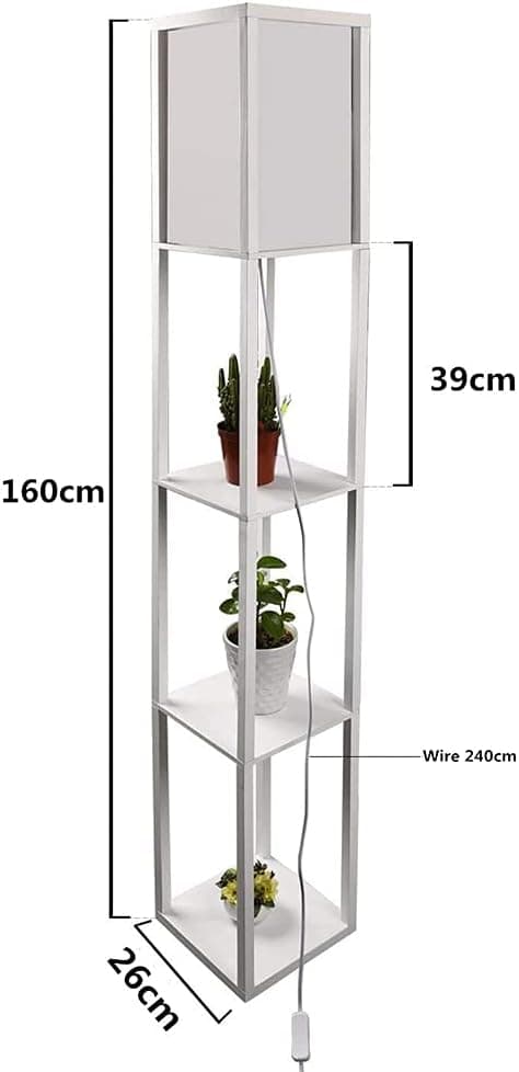 Thumbnail 4 de PULUOMIS Floor Lamp with Shelves 160cm