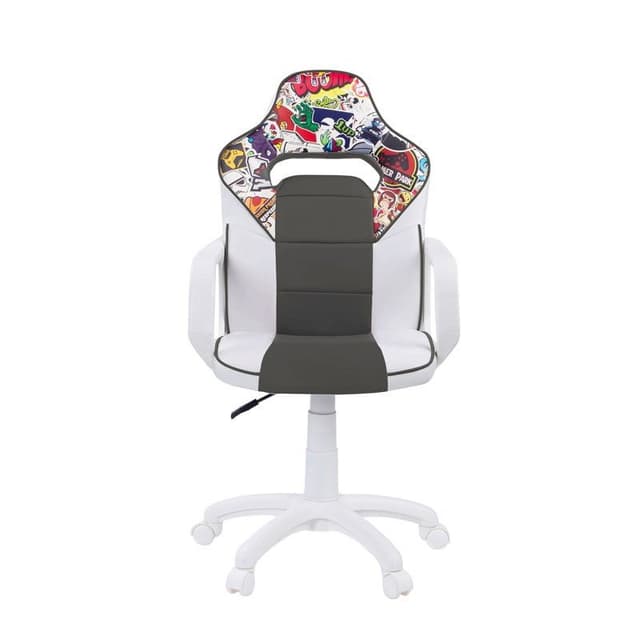 Detalle 2 de Adec DRW Sticker Silla Gaming blanco/negro