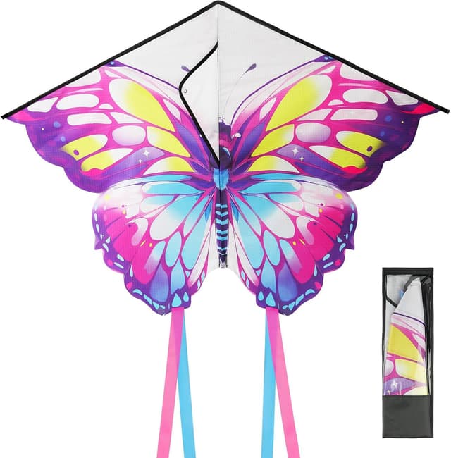 Detalle de Aomig Drago aquilone singolo per bambini e adulti 100×73 cm 🪁