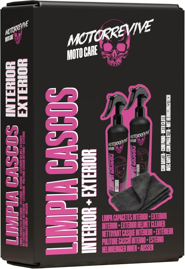 Thumbnail 6 de Motorrevive Pack Limpieza de Cascos 200+200 ml 🧽