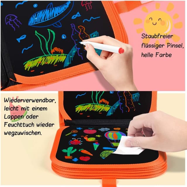 Detalle 2 de Funkprofi Graffiti Malbuch mit 12 Stiften