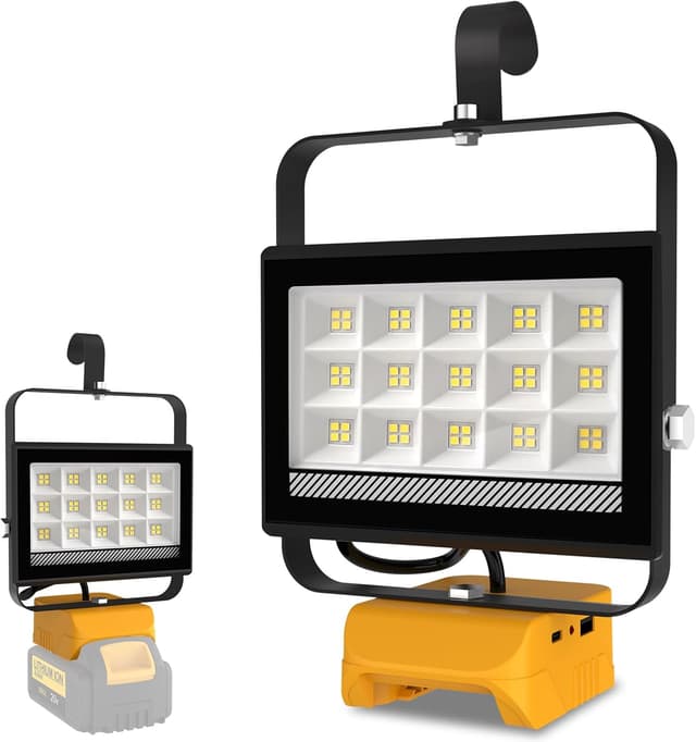 Detalle de T-SUN cordless LED work light 60W