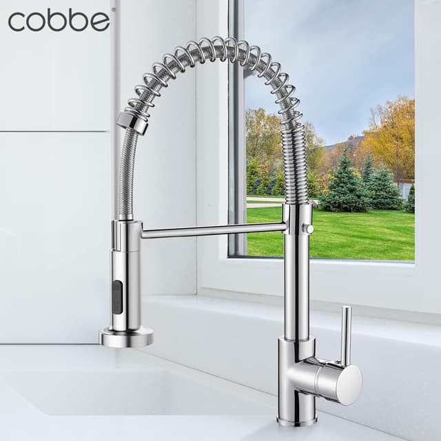 Thumbnail 6 de Cobbe Spring Kitchen Sink Mixer Tap 360°