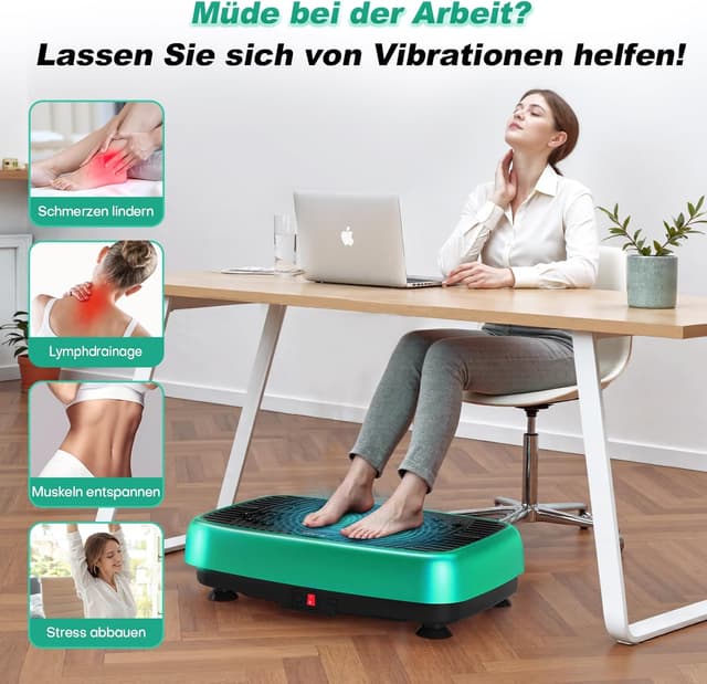 Detalle de EvoSpark Vibrationsplatte 450 LBS 🏋