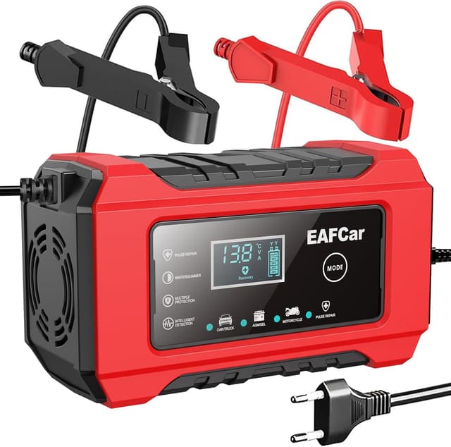 Detalle de EAFCar 6A Autobatterie Ladegerät