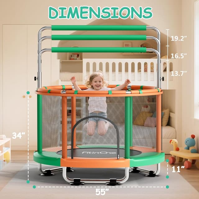 Thumbnail 3 de FitinOne 55-Inch Toddler Trampoline