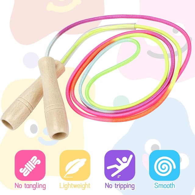 Thumbnail 4 de Corda per saltare Arcobaleno 250cm regolabile