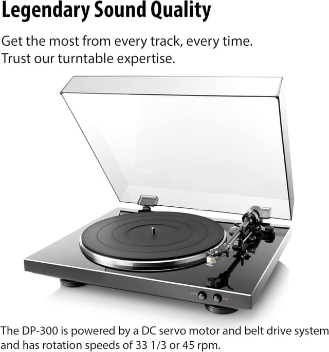 Thumbnail 2 de Denon DP-300F automatic turntable