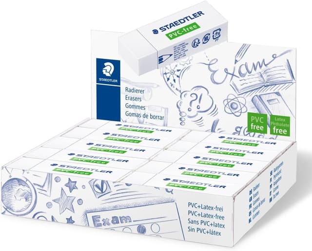 Detalle de Staedtler gomma per cancellare 20 pezzi 525 B20