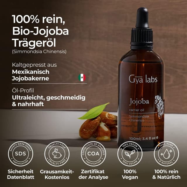Thumbnail 5 de Gya Labs Bio-Jojobaöl Haut 100 ml
