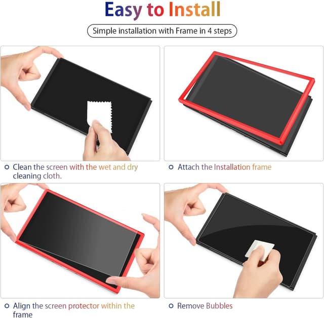 Detalle de daydayup Displayschutz für Switch OLED 0,3 mm