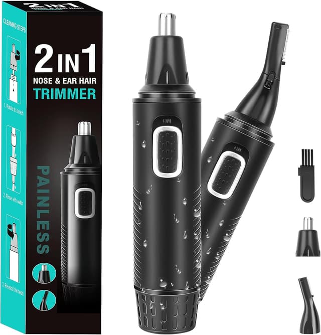 Detalle de Nasenhaartrimmer Herren 2‑in‑1 6500 U/min