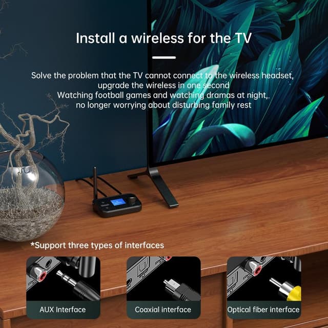 Detalle de eppfun Bluetooth audio adapter 10 m