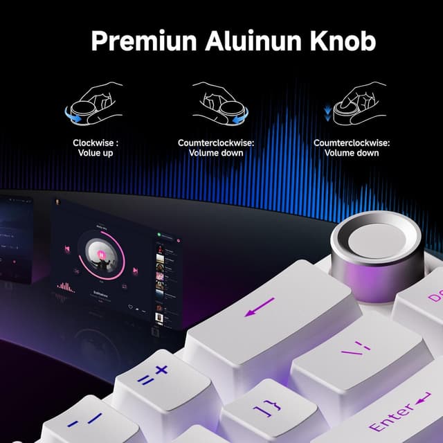 Thumbnail 3 de TMKB T68E Gaming Tastatur 66 Tasten ⌨