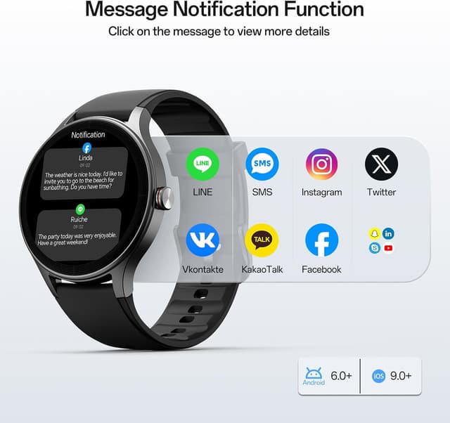 Detalle de Generic 40mm Smartwatch with 1.27" HD display