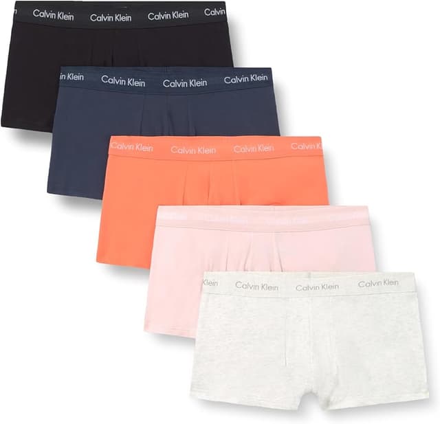Imagen de Calvin Klein 000NB2734A calzoncillos talle S, 5 unidades en OfertitasTOP