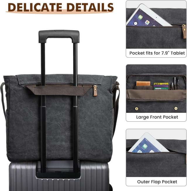 Thumbnail 5 de S-ZONE Sac bandoulière 15,6 pouces