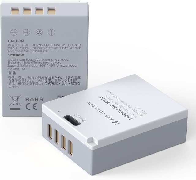 Imagen de K&F CONCEPT NP-W126 1050 mAh Batteria per fotocamera en OfertitasTOP
