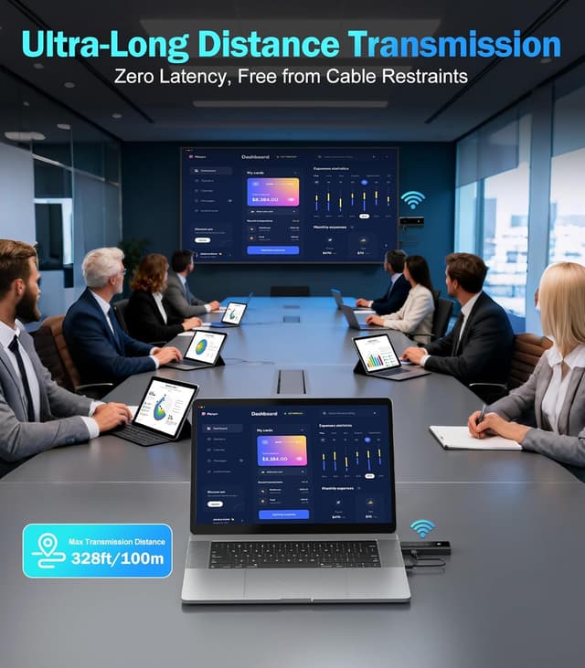 Thumbnail 3 de Wireless HDMI Transmitter Receiver 328FT 4K