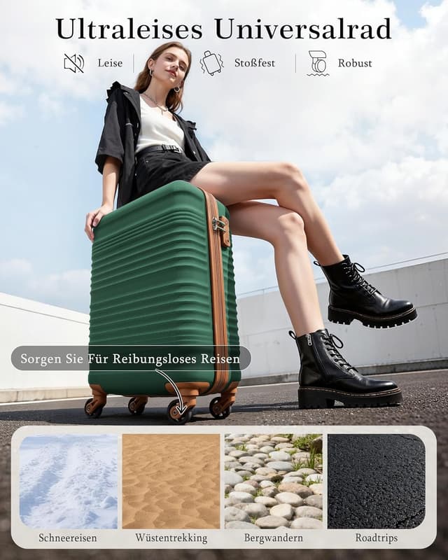 Detalle de COOLIFE Handgepäck 55x35x20 für Ryanair