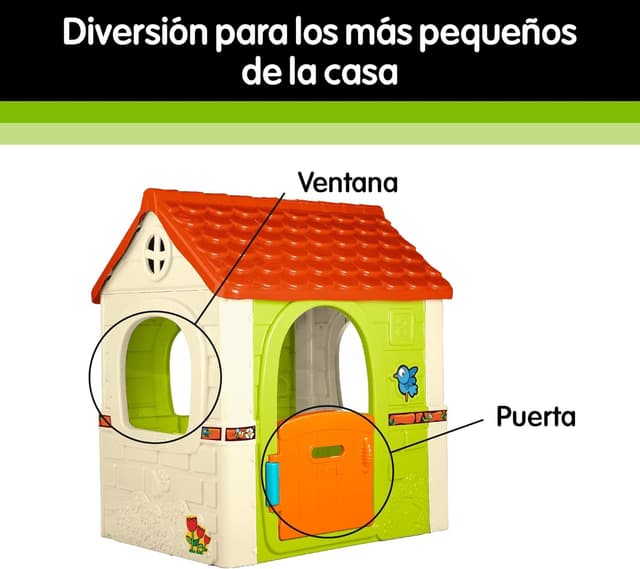 Detalle 2 de FEBER FEH17000 Casita infantil para 2–6 años