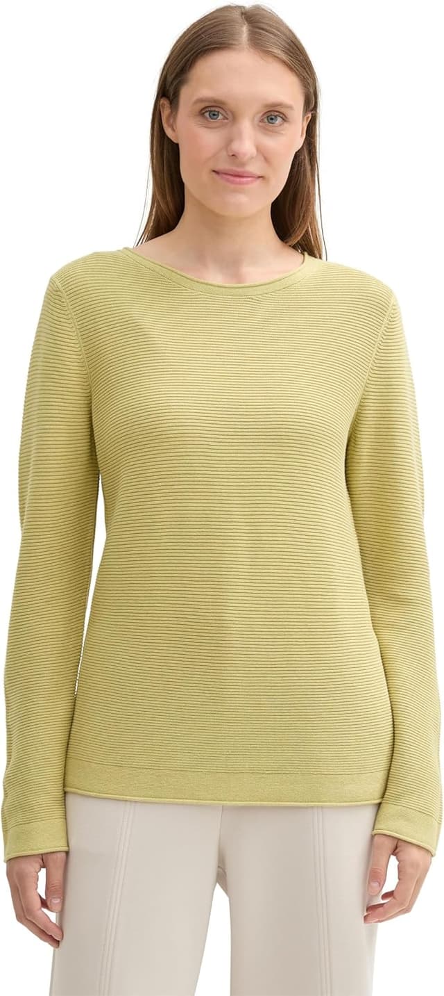 Detalle de TOM TAILOR 1016503 Signature blazer in cotone biologico da donna (confezione da 1)