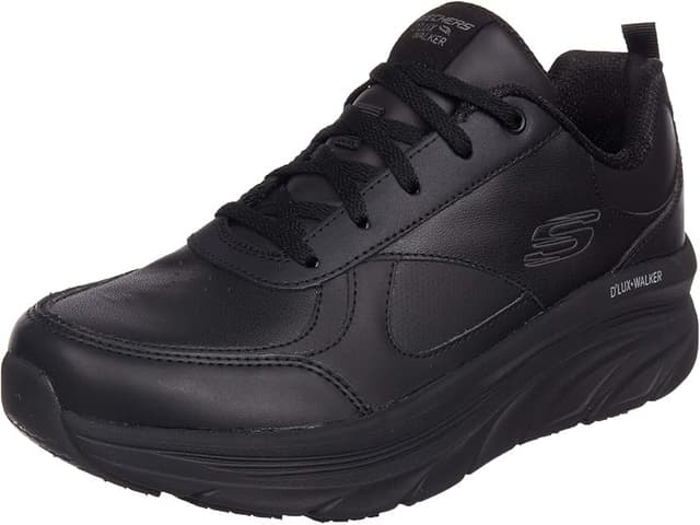 Detalle de Skechers D'LUX WALKER TIMELESS PATH - Zapatillas Mujer Negro