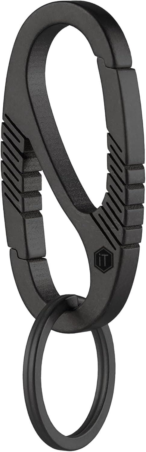 Detalle 2 de KeyUnity KM08 Titanium Carabiner