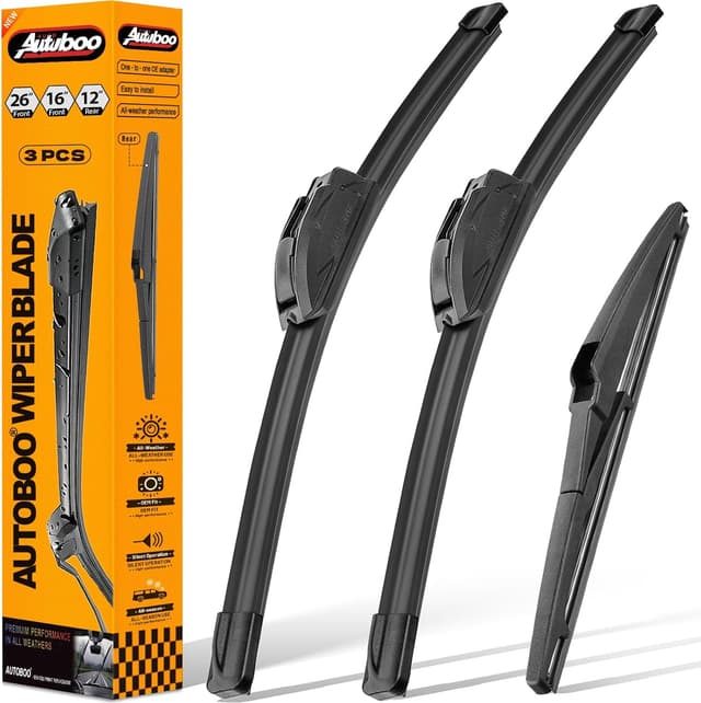Detalle de AUTOBOO Windshield Wiper Blades 26in