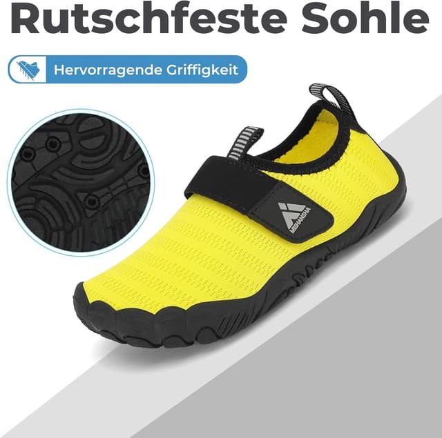 Thumbnail 6 de Mishansha Kinder Badeschuhe mit Schnell-Trocknung, rutschfester Sohle (Gr. 24–35)