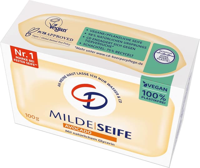 Detalle 2 de CD Sapone MILDE Avocado 100 g