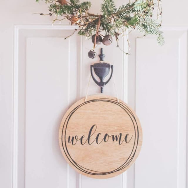 Thumbnail 6 de QincLing 18 runde Holzteller aus Pappelsperrholz (10 cm, 2 mm) zum Bemalen, Brandmalerei & Basteln