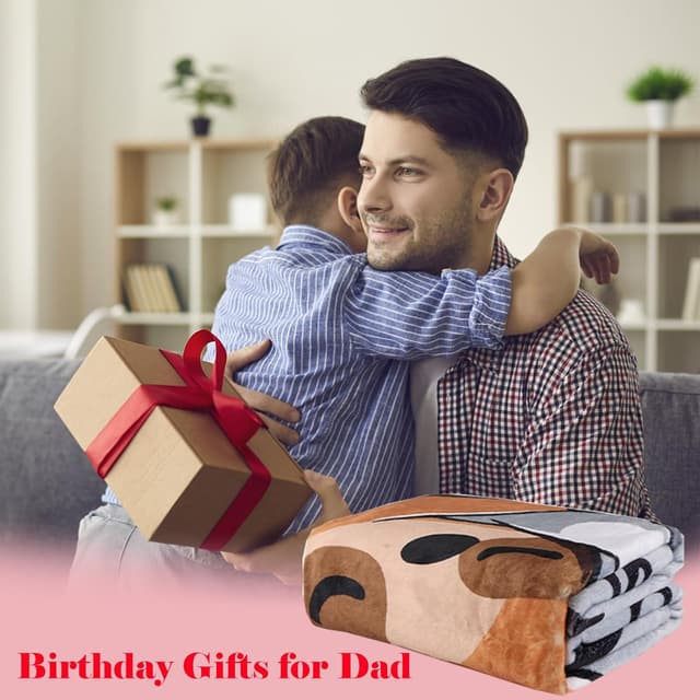 Thumbnail 1 de KAAYEE Dad Blanket 60x50 Flannel