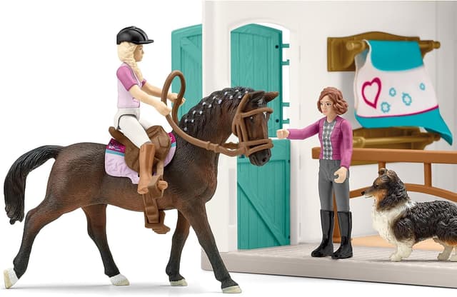 Thumbnail 6 de Schleich Horse Club 42568 Sofia’s Tack Shop 67-Piece Playset with Poseable Figures