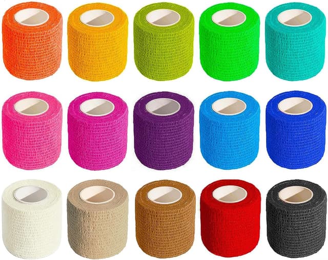 Detalle de NELLHOMY Selbstklebender Verband 5 cm x 4,5 m