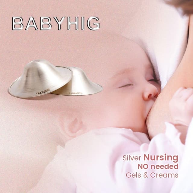 Thumbnail 2 de BABYHIG The Original Silver Nursing Cups 925