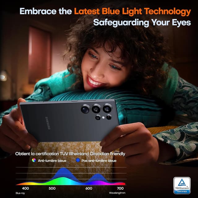 Detalle 2 de Samsung Galaxy S24 Ultra screen protector 9H+