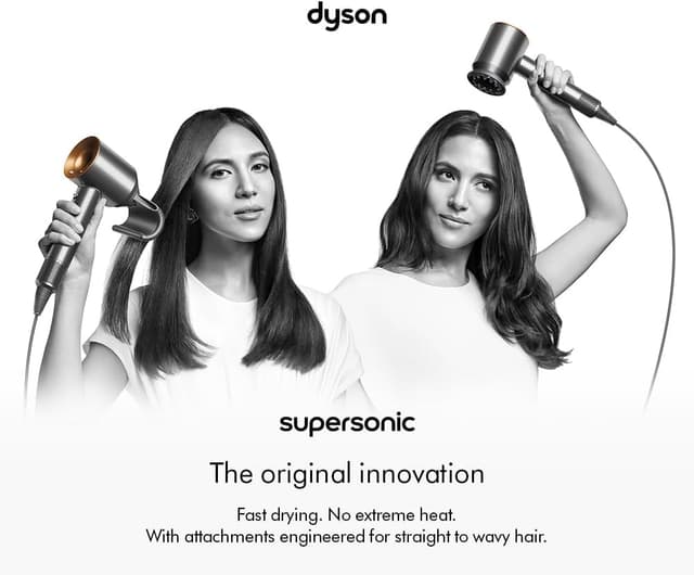 Detalle de Dyson Supersonic™ Hair Dryer for protecting natural shine