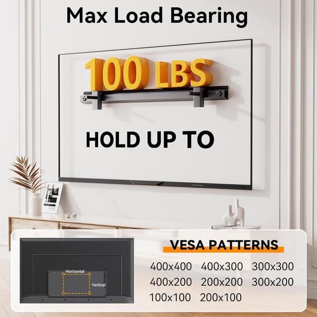 Detalle de Aetubree No Drill TV Wall Mount 55 inch