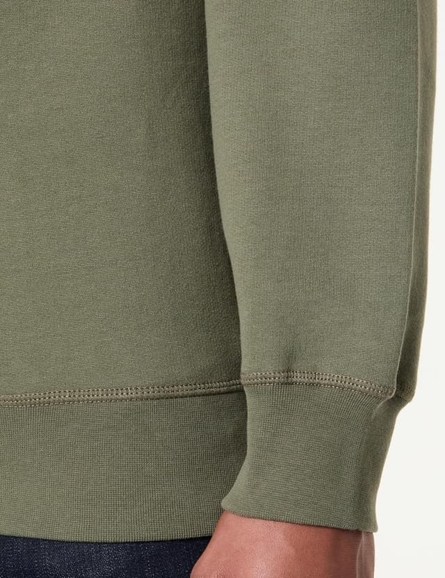 Detalle de Tommy Hilfiger Uomo Felpa Seasonal Fleece con scollo rotondo