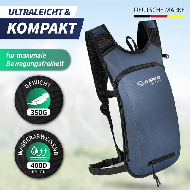 Thumbnail 6 de SASMO Fahrradrucksack 6L 350 g mit Trinkblase