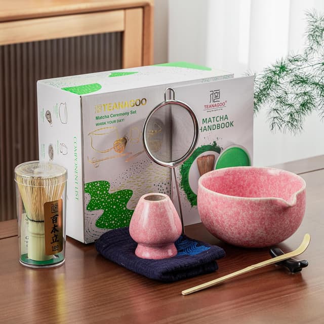 Thumbnail 5 de TEANAGOO Matcha Besen Set 7-teilig Rosa
