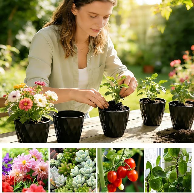 Thumbnail 4 de VINATO macetas 10 cm juego 6