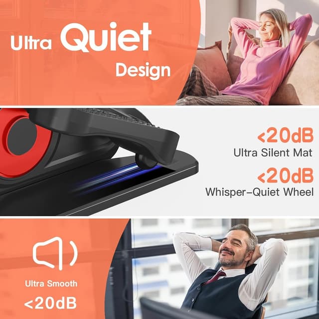 Thumbnail 4 de HOFTME Exerciseur elliptique avec télécommande ⚙